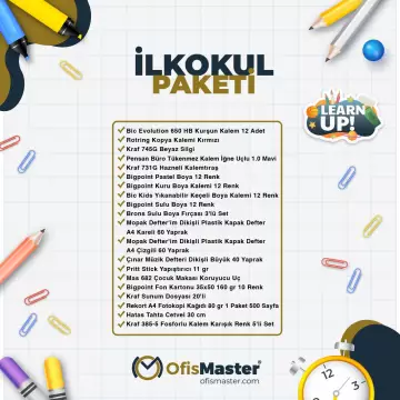 İlkokul Kırtasiye Paketi
