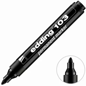 Edding 103 Permanent Marker Kalem Siyah