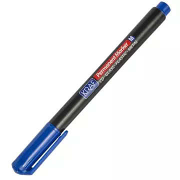 Kraf Permanent Asetat Kalemi OHP Plus 280 M Mavi