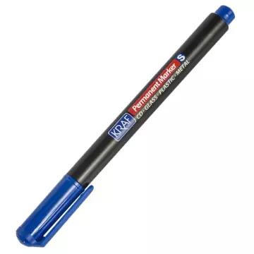 Kraf Permanent Asetat Kalemi OHP Plus 290 S Mavi