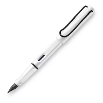 Lamy Safari Dolma Kalem Siyah Klips M Uç Beyaz (19BS-M)
