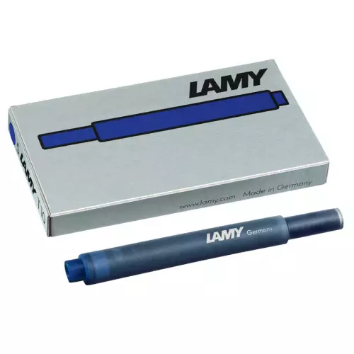 Lamy T10M Dolma Kalem Kartuşu Mavi 5'li Paket