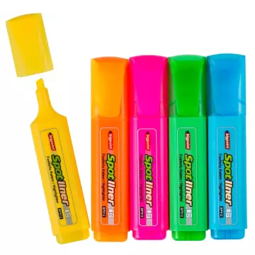 Bigpoint Fosforlu Kalem Karışık Renk 5'li Set