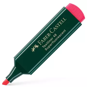 Faber Castell Fosforlu Kalem Kırmızı
