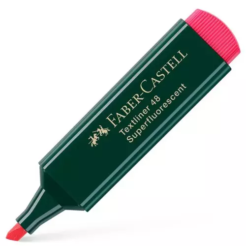 Faber Castell Fosforlu Kalem Kırmızı