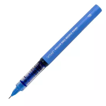 Kraf 301G İğne Uçlu Roller Tükenmez Kalem 0.5 - Mavi