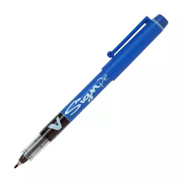 Pilot V-Signpen İmza Kalemi (51002035) (SW-VSP-L) - Mavi