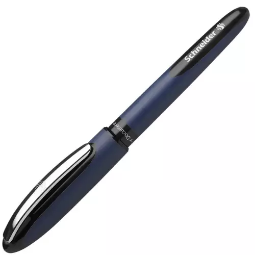 Schneider One Business Roller Kalem Konik Uçlu 0.6 mm - Siyah