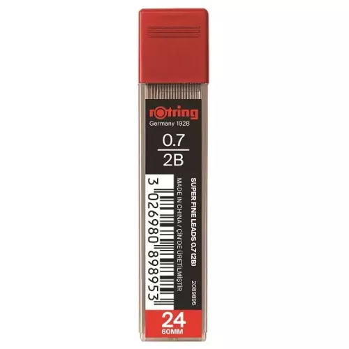 Rotring 0.7 mm 2B Super Polymer Kalem Ucu (2089895)