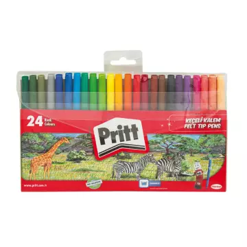 Pritt Keçeli Kalem 24 Renk