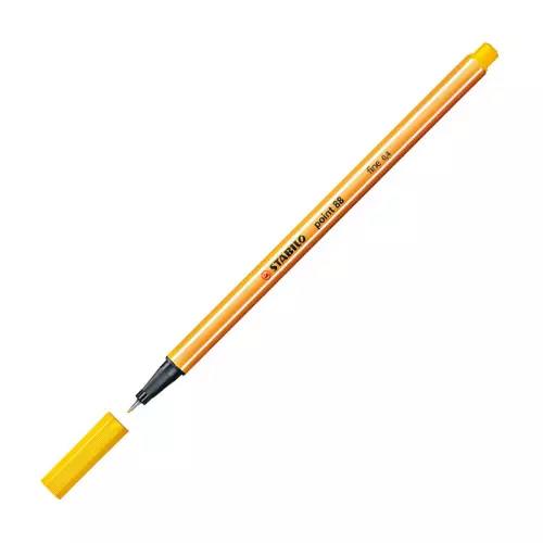 Stabilo Point Keçe Uçlu Kalem 88/23 0.4 mm - Sarı