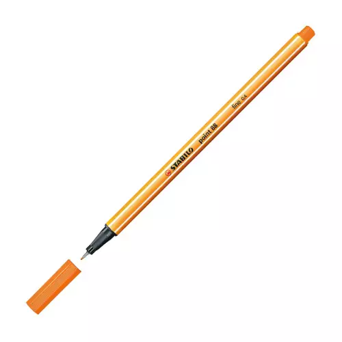 Stabilo Point Keçe Uçlu Kalem 88/85 0.4 mm - Papatya Turuncusu