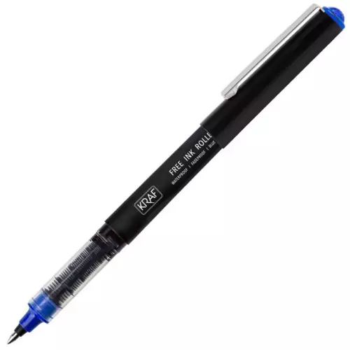 Kraf 300G Roller Tükenmez Kalem 0.7 - Mavi