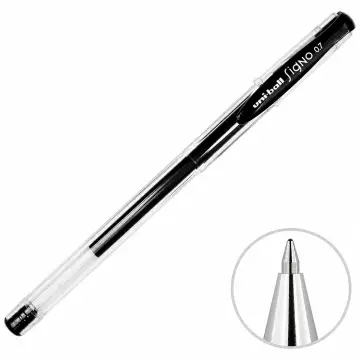 Uni-Ball UM-100 Signo Roller Jel Kalem 0.7 - Siyah