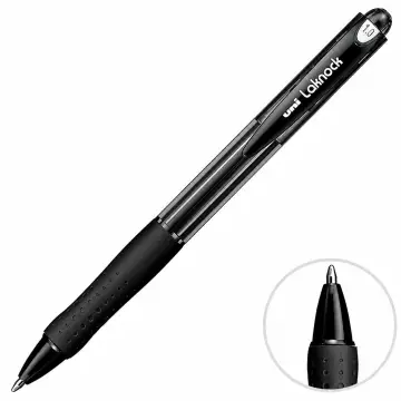 Uni-Ball SN-100 Laknock Micro Tükenmez Kalem 1.0 - Siyah