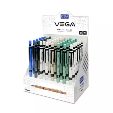 Kraf Vega Versatil Uçlu Kalem 0.7 mm 48'li Paket (MP-115)