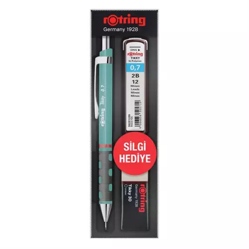 Rotring Tikky Versatil Uçlu Kalem Okul Seti 0.7 mm Deniz Mavisi