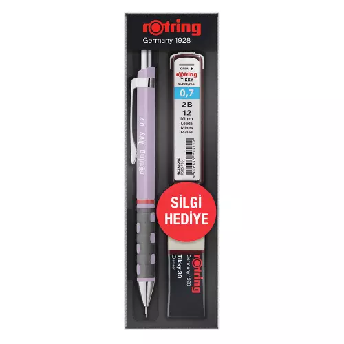 Rotring Tikky Versatil Uçlu Kalem Okul Seti 0.7 mm Lila