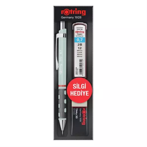 Rotring Tikky Versatil Uçlu Kalem Okul Seti 0.7 mm Opal Mavi