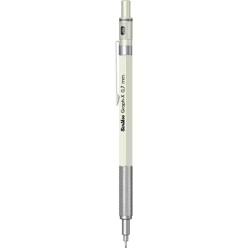 Scrikss Graph-X Mekanik Versatil Uçlu Kurşun Kalem 0.7 Beyaz