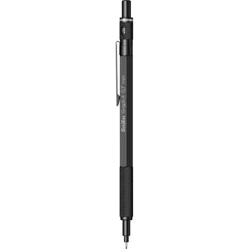 Scrikss Graph-X Mekanik Versatil Uçlu Kurşun Kalem 0.7 Mat Siyah
