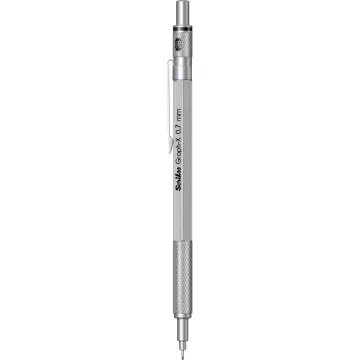 Scrikss Graph-X Mekanik Versatil Uçlu Kurşun Kalem 0.7 Saten Gri