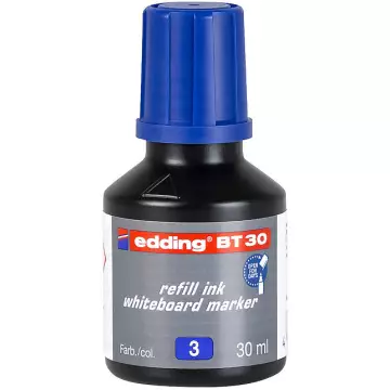 Edding BT30 Beyaz Tahta Kalem Mürekkebi 30 ml - Mavi