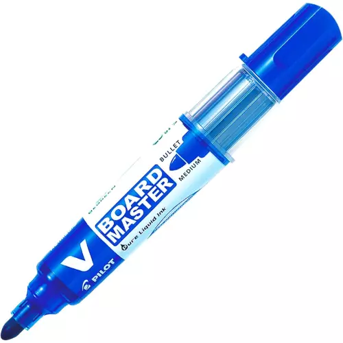 Pilot Tahta Kalemi V-Board Master Yuvarlak Uç Mavi