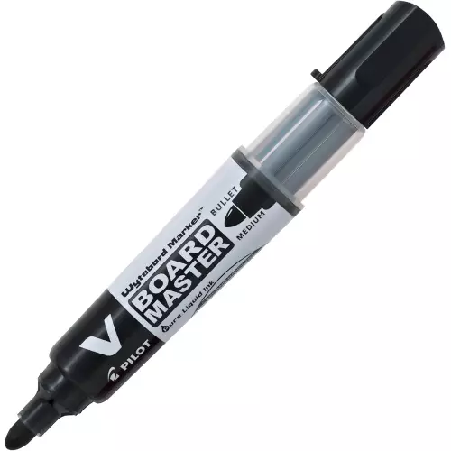 Pilot Tahta Kalemi V-Board Master Yuvarlak Uç Siyah