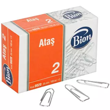 Bion 25 mm Ataş No:2 100'lü Paket