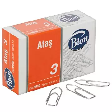 Bion 28 mm Ataş No:3 100'lü Paket