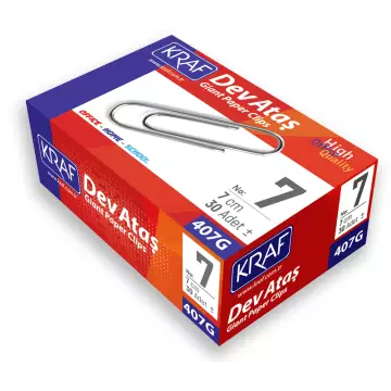 Kraf Ataş No:7 407G 25'li Paket