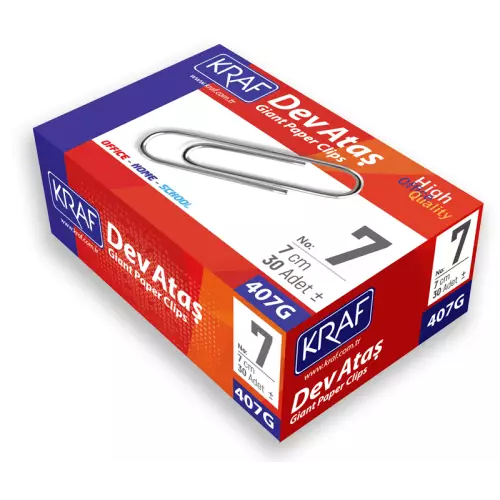 Kraf Ataş No:7 407G 25'li Paket