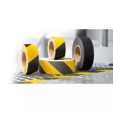 Kraf 2575 Kaydırma Bant 25 mm x 15 m - Sarı Siyah