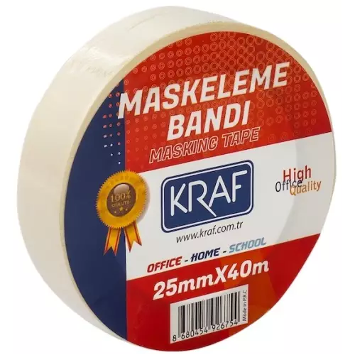 Kraf Maskeleme Bandı 25 mm x 40 m