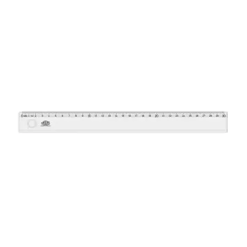 Hatas Cetvel Plastik Dar - 30 cm