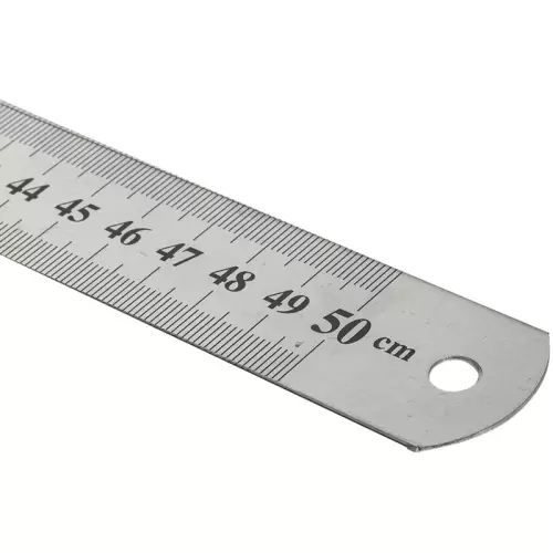 Kraf 550G Çelik Cetvel Inch Ölçülü 50 cm