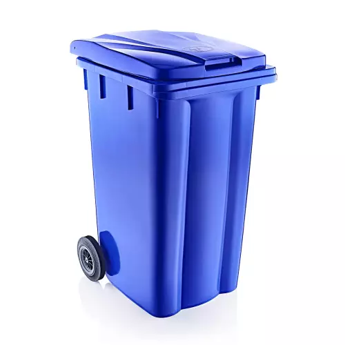 Çöp ve Atık Konteyner Mavi - 240 Litre