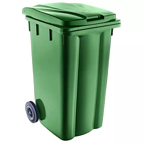 Çöp ve Atık Konteyner Yeşil - 240 Litre