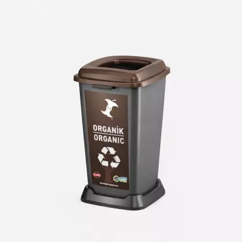 Planet Recycler Organik Geri Dönüşüm Kovası 50 Litre - Organik Atık Kutusu