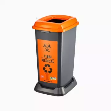 Planet Recycler Tıbbi Geri Dönüşüm Kovası 70 Litre - Tıbbi Atık Kutusu