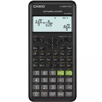 Casio FX-82ES Plus 2. Versiyon 252 Fonksiyon Bilimsel Hesap Makinesi