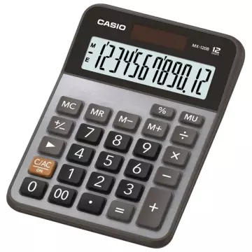 Casio MX-120B Masaüstü Hesap Makinesi 12 Haneli