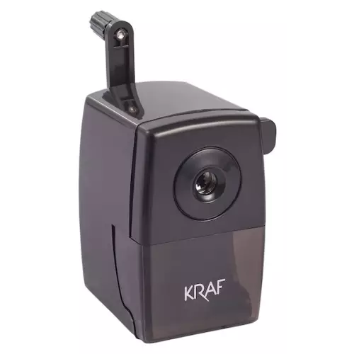 Kraf 695G Kollu Mini Kalemtıraş Siyah