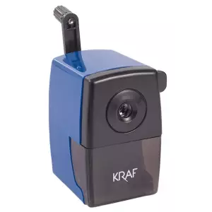Kraf 695G Kollu Mini Kalemtıraş Mavi