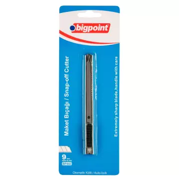 Bigpoint Maket Bıçağı Dar / Falçata Metal Cep Tipi