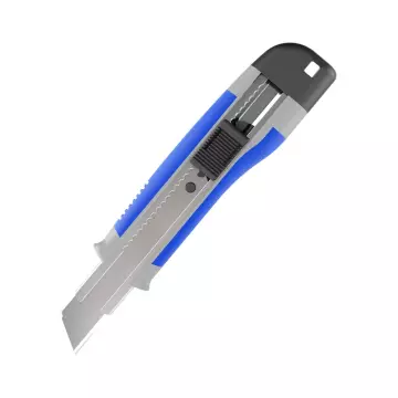 Kraf 631G Maket Bıçağı Geniş Metal / Falçata Kaydırmaz Silikon