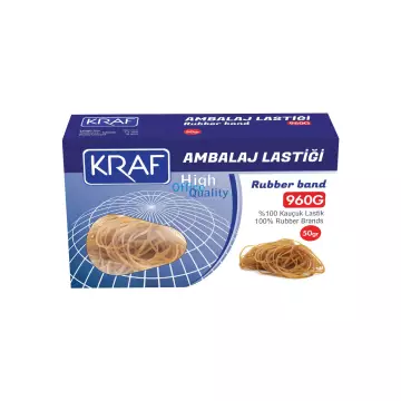 Kraf 960G Ambalaj Lastiği %100 Kauçuk 50 gr