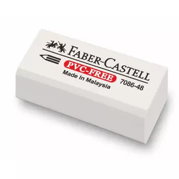 Faber Castell 7086 Küçük Beyaz Silgi - Tekli (188648)