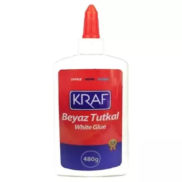Kraf 790G Beyaz Tutkal Yapıştırıcı 500 gr